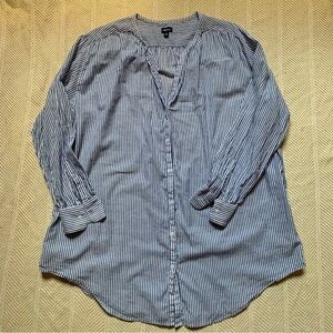 GapBody cotton oversized tunic shirt-M